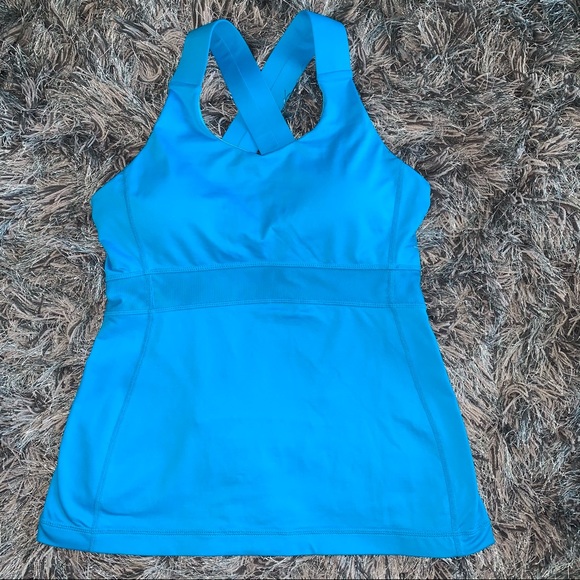 lululemon athletica Tops - Lululemon Tank Top Size 6 Blue
